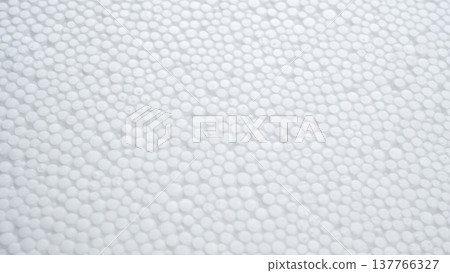 White polystyrene foam texture background White polystyrene foam texture background 137766327