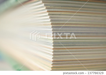 Book page close up texture background Book page close up texture background 137766329