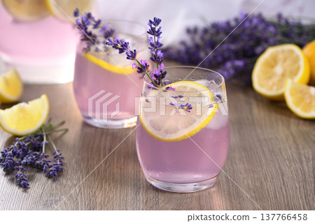 Homemade Lavender Lemonade Homemade Lavender Lemonade 137766458