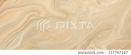 Abstract light beige fluid art background in pastel cream tones with marble texture and acrylic pour painting style, macro Abstract light beige fluid art background in pastel cream tones with marble texture and acrylic pour painting style, macro 137767167