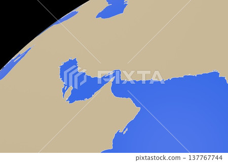 Map illustration of the Strait of Hormuz – a vital maritime transportation hub in the Middle East. Map illustration of the Strait of Hormuz – a vital maritime transportation hub in the Middle East. 137767744