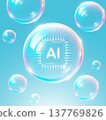 bubble, vector, circuit 137769826