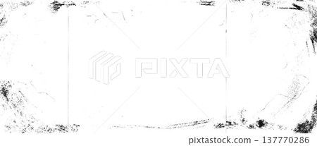 Film texture scratch frame with dust grain and old photo paper marks. Dark texture film overlay with grunge on worn photocopy background. Vector retro cinema imperfection for horror noir screen bg Film texture scratch frame with dust grain and old photo paper marks. Dark texture film overlay with grunge on worn photocopy background. Vector retro cinema imperfection for horror noir screen bg 137770286