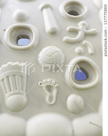 Children playground equipment outdoors park area Children playground equipment outdoors park area 137770860