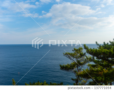 從五石海岸眺望地平線 137771054