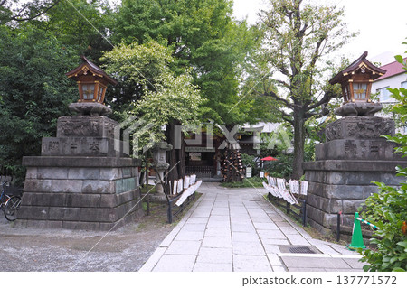 前往須佐之男神社（東京荒川區）的路 137771572
