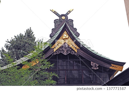 須佐之男神社正殿（東京都荒川區） 137771587