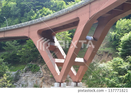 西澤大橋橋墩(山梨縣山梨市) 西澤大橋橋墩(山梨縣山梨市) 137771821