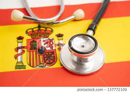 Argentina flag with stethoscope, Business and finance. Argentina flag with stethoscope, Business and finance. 137772100