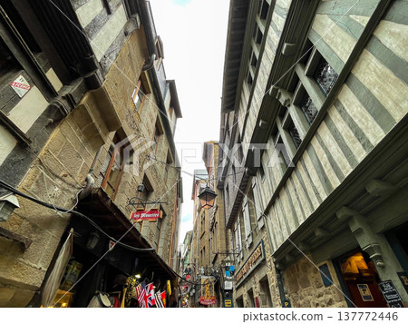 Mont Saint-Michel, a World Heritage Site in France Mont Saint-Michel, a World Heritage Site in France 137772446