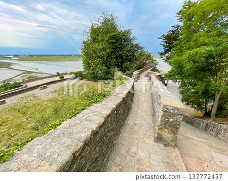 Mont Saint-Michel, a World Heritage Site in France Mont Saint-Michel, a World Heritage Site in France 137772457