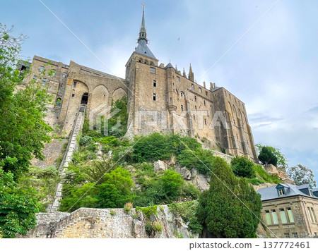 法國世界遺產聖米歇爾山 137772461