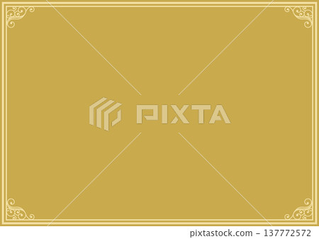 Elegant antique decorative frame background Elegant antique decorative frame background 137772572