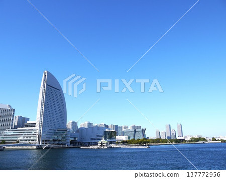 Minato Mirai seen from Yokohama Hammerhead 137772956