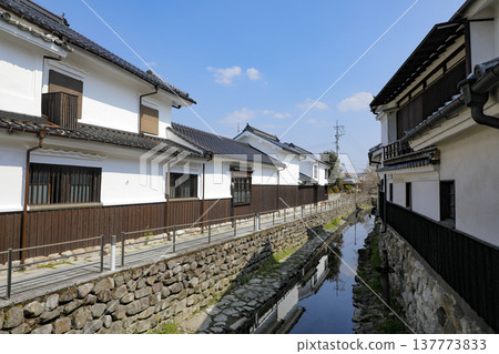 浮羽市吉井町的白牆街景 浮羽市吉井町的白牆街景 137773833