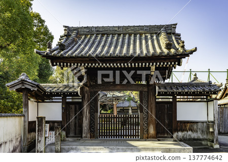 愛知縣名古屋市熱田壽林寺正門 愛知縣名古屋市熱田壽林寺正門 137774642