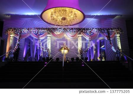 Decorative Lights in the Function 137775205