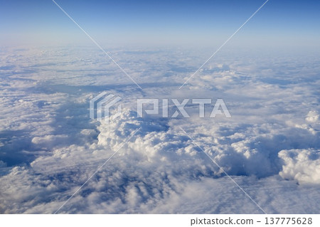 Landscape seen from an airplane Landscape seen from an airplane 137775628
