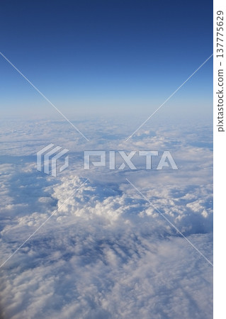 Landscape seen from an airplane Landscape seen from an airplane 137775629
