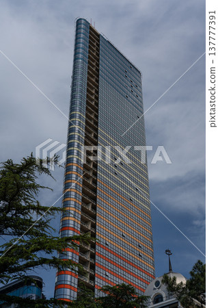 Tall, new building in Batumi, Georgia Tall, new building in Batumi, Georgia 137777391