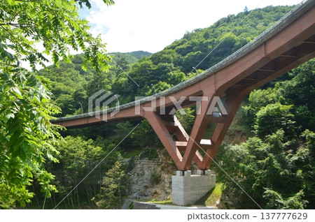 Nishizawa Ohashi Bridge (Yamanashi City, Yamanashi Prefecture) Nishizawa Ohashi Bridge (Yamanashi City, Yamanashi Prefecture) 137777629
