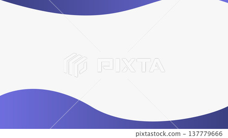 Smooth flowing purple gradient shapes creating soft abstract wave borders with ample white space for modern design compositions and visual balance use Smooth flowing purple gradient shapes creating soft abstract wave borders with ample white space for modern design compositions and visual balance use 137779666