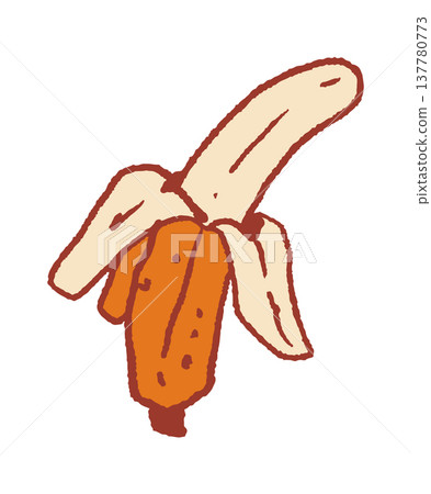 Sweet banana fruit breakfast food 137780773
