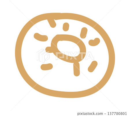 Sweet donut retro breakfast food Sweet donut retro breakfast food 137780801