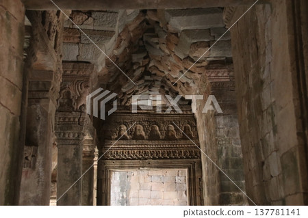 Traces of Buddhist reliefs at Ta Prohm Traces of Buddhist reliefs at Ta Prohm 137781141