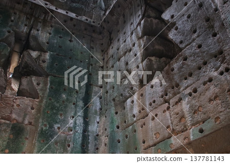 The remains of the treasure of Ta Prohm The remains of the treasure of Ta Prohm 137781143