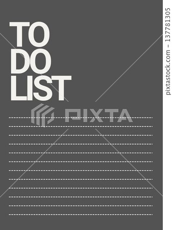 Gray and Beige Bold Minimalist To-Do List A4 Page Gray and Beige Bold Minimalist To-Do List A4 Page 137781305