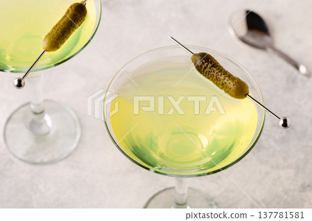 Dill Pickle Martini Vodka. Dill Pickle Martini Vodka. 137781581