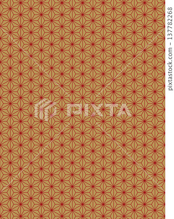 仿冒黃金和深紅色麻葉背景。 仿冒黃金和深紅色麻葉背景。 137782268