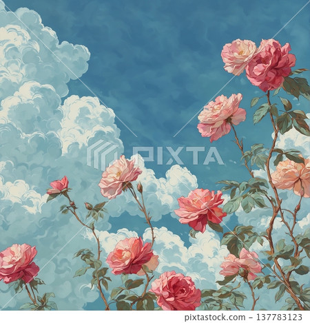 watercolor painting of wild poppies watercolor painting of wild poppies 137783123
