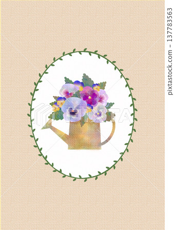 Pansy frame 14 137783563