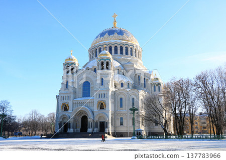 Russia, St. Petersburg, Kronstadt, St. Nicholas Naval Cathedral, December 4, 2018 Russia, St. Petersburg, Kronstadt, St. Nicholas Naval Cathedral, December 4, 2018 137783966