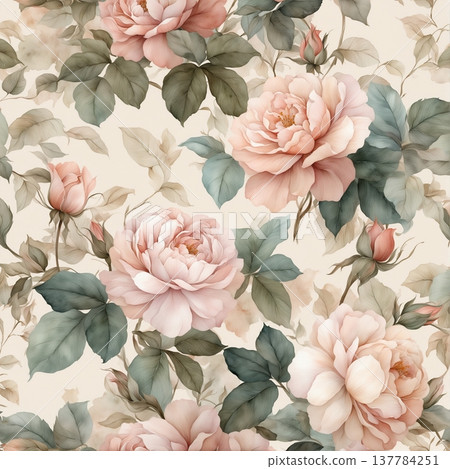 floral background with flowers floral background with flowers 137784251