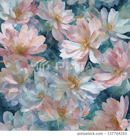 floral background with flowers floral background with flowers 137784283