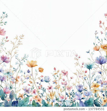 soft focus of light pink sakura flowers 137784531