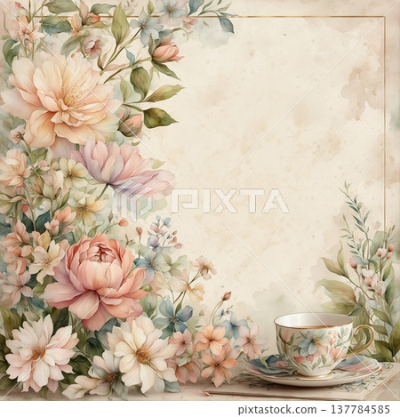 soft focus of light pink sakura flowers 137784585