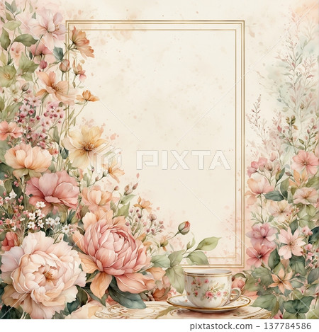 soft focus of light pink sakura flowers 137784586