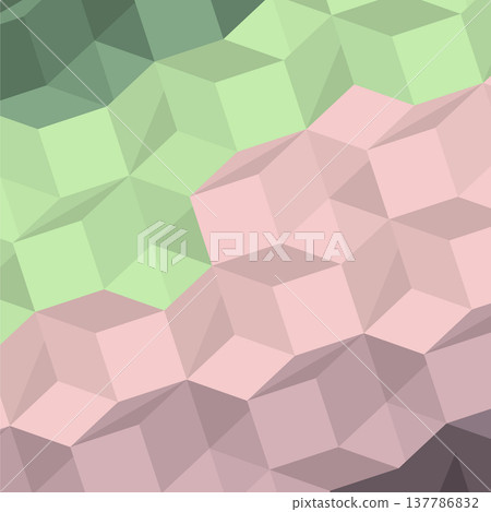 Vector background with colored abstract shapes 137786832