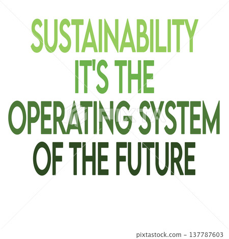 Illustration message related to the environment. Transparent background Illustration message related to the environment. Transparent background 137787603