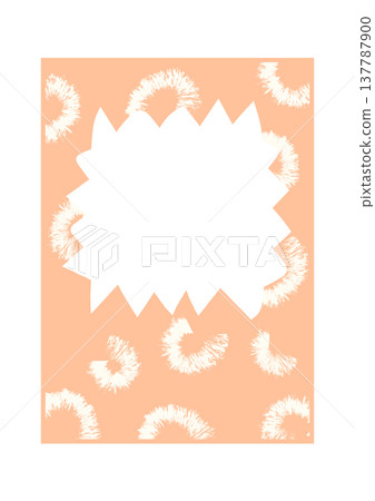 Frame Burst Shape Poster 137787900
