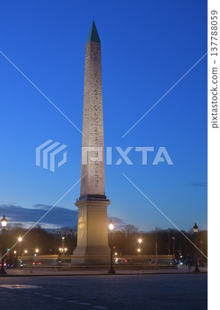 Place de la Concorde and the Obelisk at night: Paris night view, March 12, 2026 Place de la Concorde and the Obelisk at night: Paris night view, March 12, 2026 137788059
