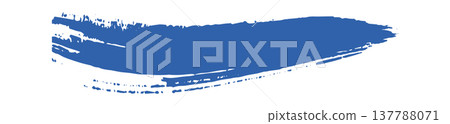 Brush Stroke Banner Grunge 137788071