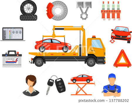 Car Service Banners Car Service Banners 137788202
