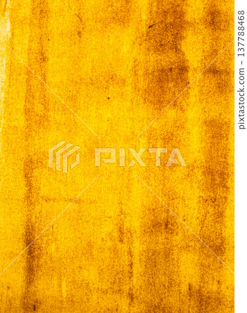 abstract texture of rusty yellow steel 137788468