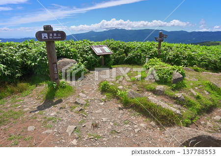 伊豆半島：從伊豆山脊步道眺望達摩岳和天城嶽山頂峰 137788553