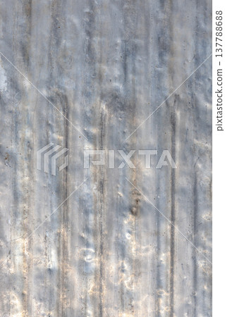Weathered aluminum surface with scratches and dents outdoors Weathered aluminum surface with scratches and dents outdoors 137788688